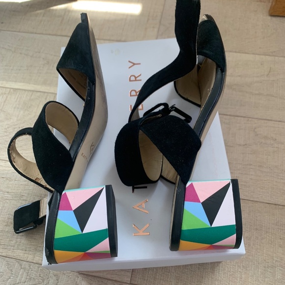 Katy Perry The Margot Geo Block Heel Shoes - Picture 5 of 10